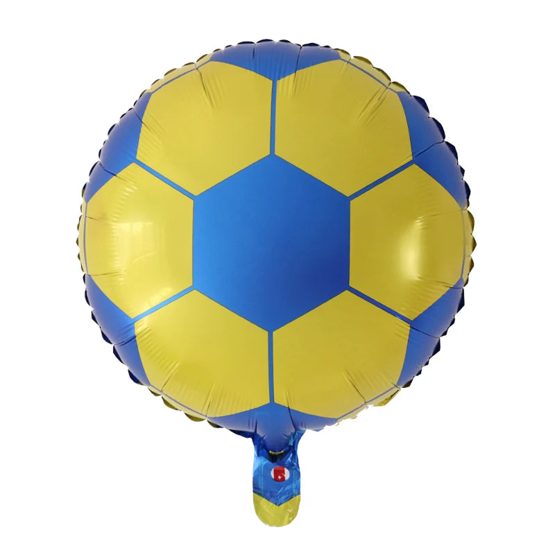 18-Inch Football Foil Balloons - Perfect Birthday Party Decorations as the picture 6 / 18inch