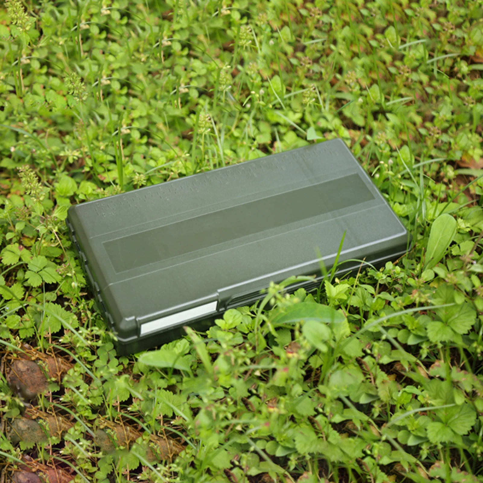 TOMSHOO Fishing Tackle Box &ndash; Transparent With Scale