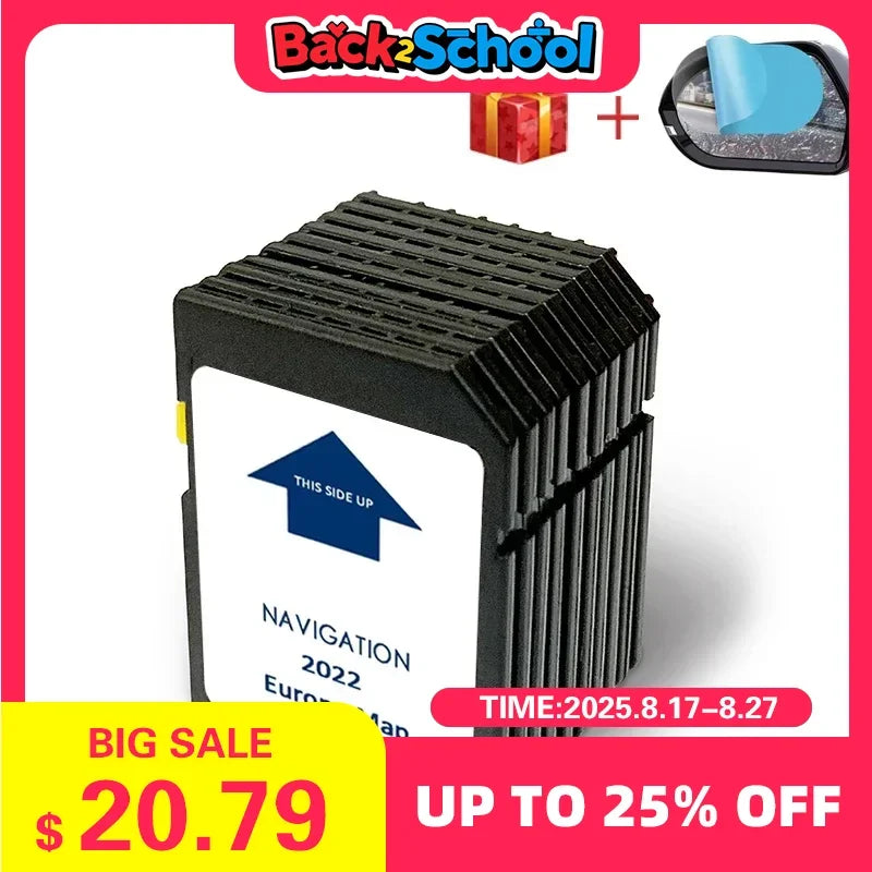 Europe Map SD Card 2022 for IVECO &ndash; Updated Europe Maps