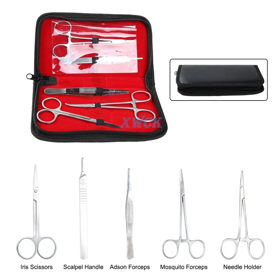 17Pcs Silicone Suture Pad Kit &ndash; Practice Model With Tools