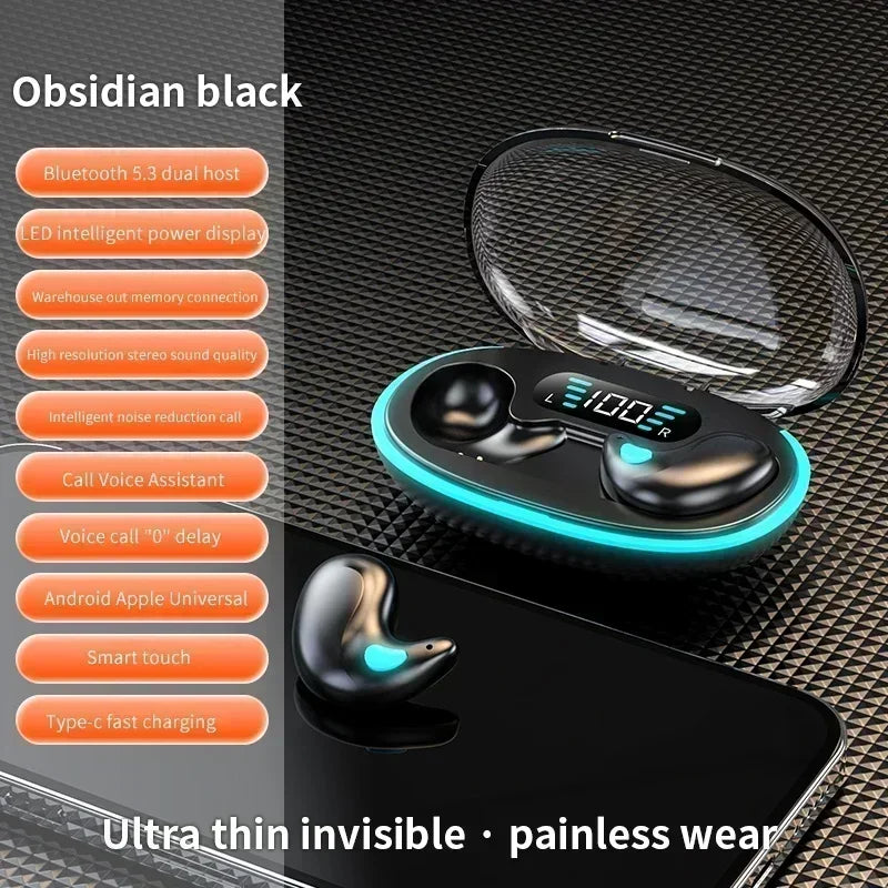Opansten Bluetooth Earbuds &ndash; Active Noise Cancelling black