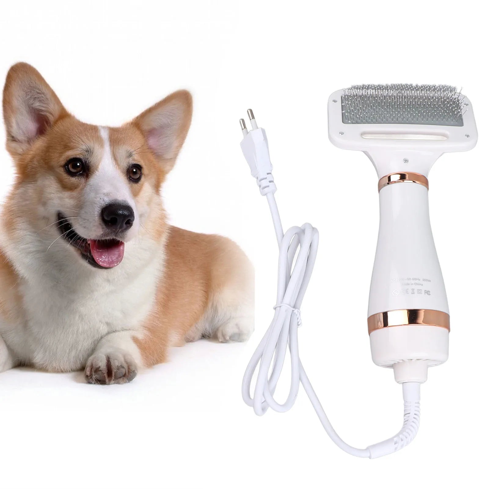 Pet Grooming Dryer 2 In 1 &ndash; Dog Brush And Dryer Portable