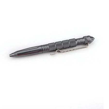 QHSPE Tactical Multifunctional Pen - Survival Tool &amp; Glass Breaker Grey