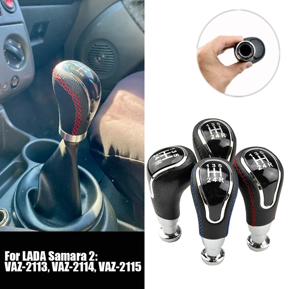 5 Speed Gear Shift Knob for Lada Vesta Granta Samara Largus