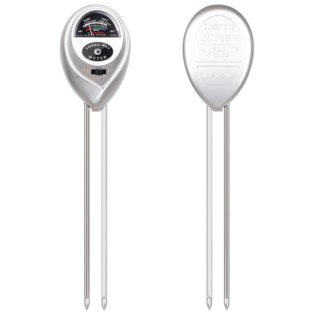 3 In 1 Soil Detector Humidity Sunlight PH Meter &ndash; Digital PH