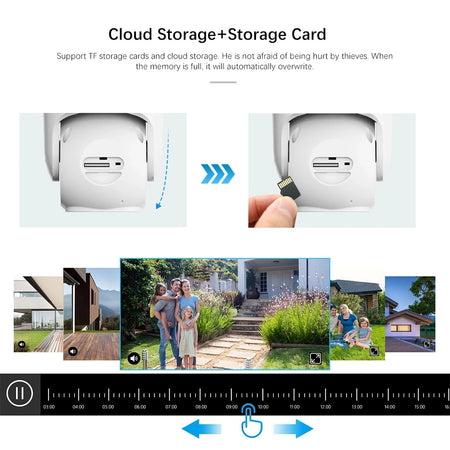 V380 Pro &ndash; 2MP Dual Lens IP66 Outdoor Security Camera