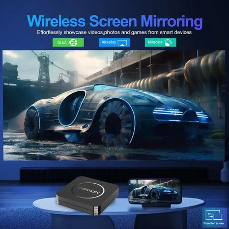 Q3 Android 14 8K HD TV Box &ndash; 2GB RAM HDR10 Google Assistant