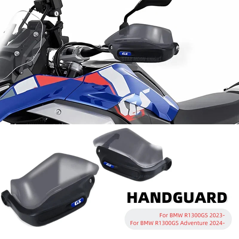 Extensão de Protetor de Mão BMW R1300GS com Escudo ABS/PC, Protetor de Para-brisas para BMW R1300GS Adventure 2023-2024