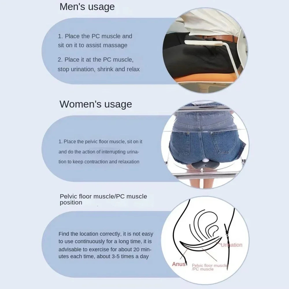 Kegel Exerciser For Men &ndash; Rechargeable Pelvic Floor Trainer