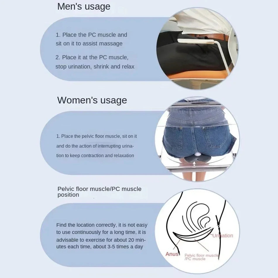 Kegel Exerciser For Men &ndash; Rechargeable Pelvic Floor Trainer