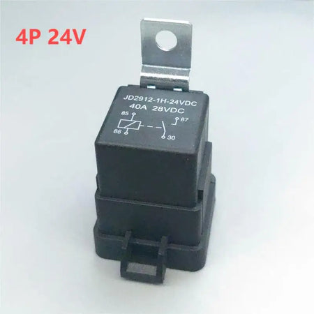 Car Auto Relay &ndash; Sealed Waterproof Design for 12V and 24V Systems 4P 24V