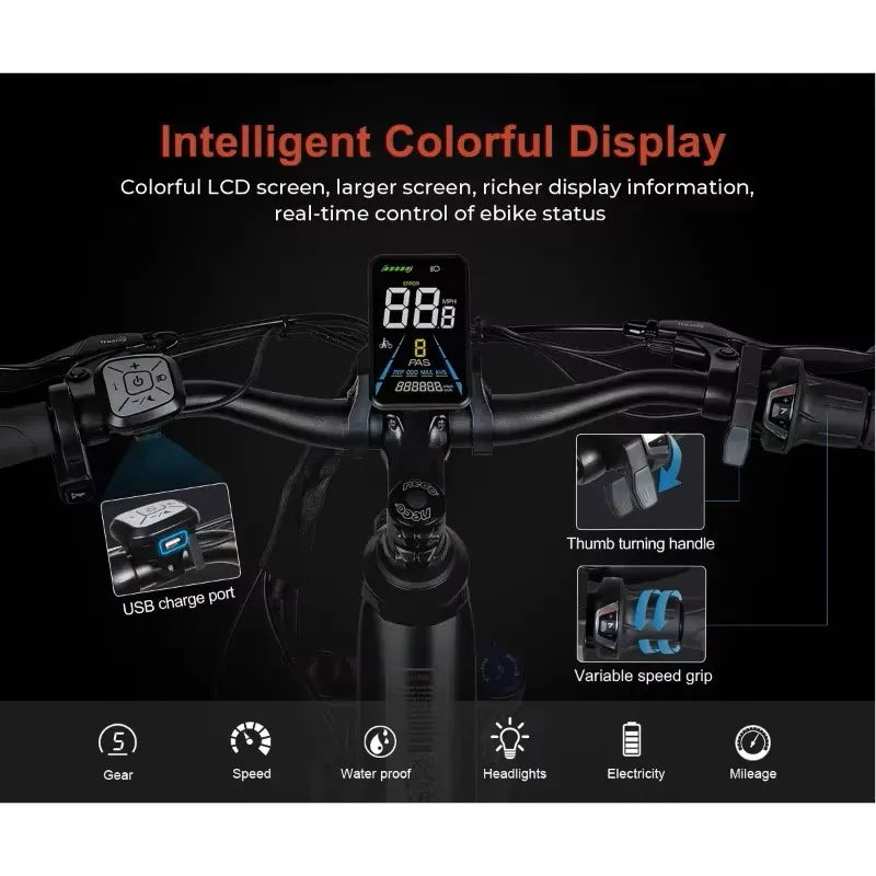 SAMEBIKE RS-A01 &ndash; Long Range 60km Lithium Battery Pack