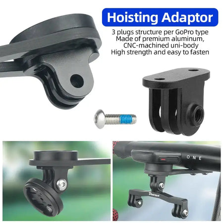 Carbon Handlebar Computer Bracket For Garmin Bryton Wahoo