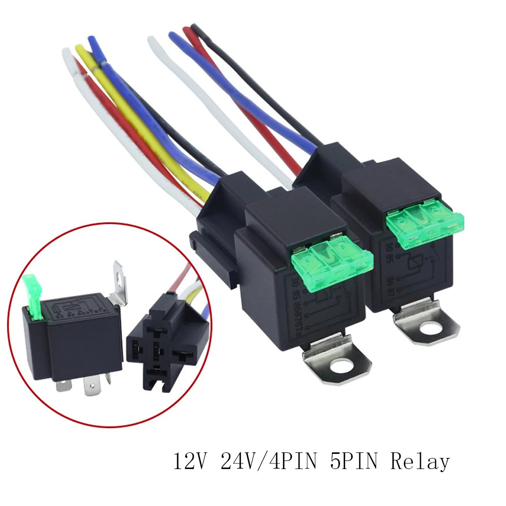 DC 12V 24V Waterproof Automotive Relay &ndash; Reliable Performance for Vehicle Electrical Systems