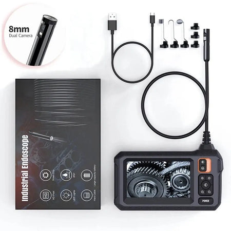 Industrial Endoscope Camera C30-M &ndash; HD 1080P with IP67 Waterproof Feature 8MM Dual Lens / 5m