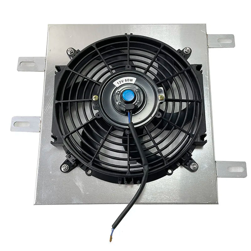 Kylarskydd aluminiumfläkt för Honda Civic EK/EG B16/B18 D15/D16 direktpassande kit