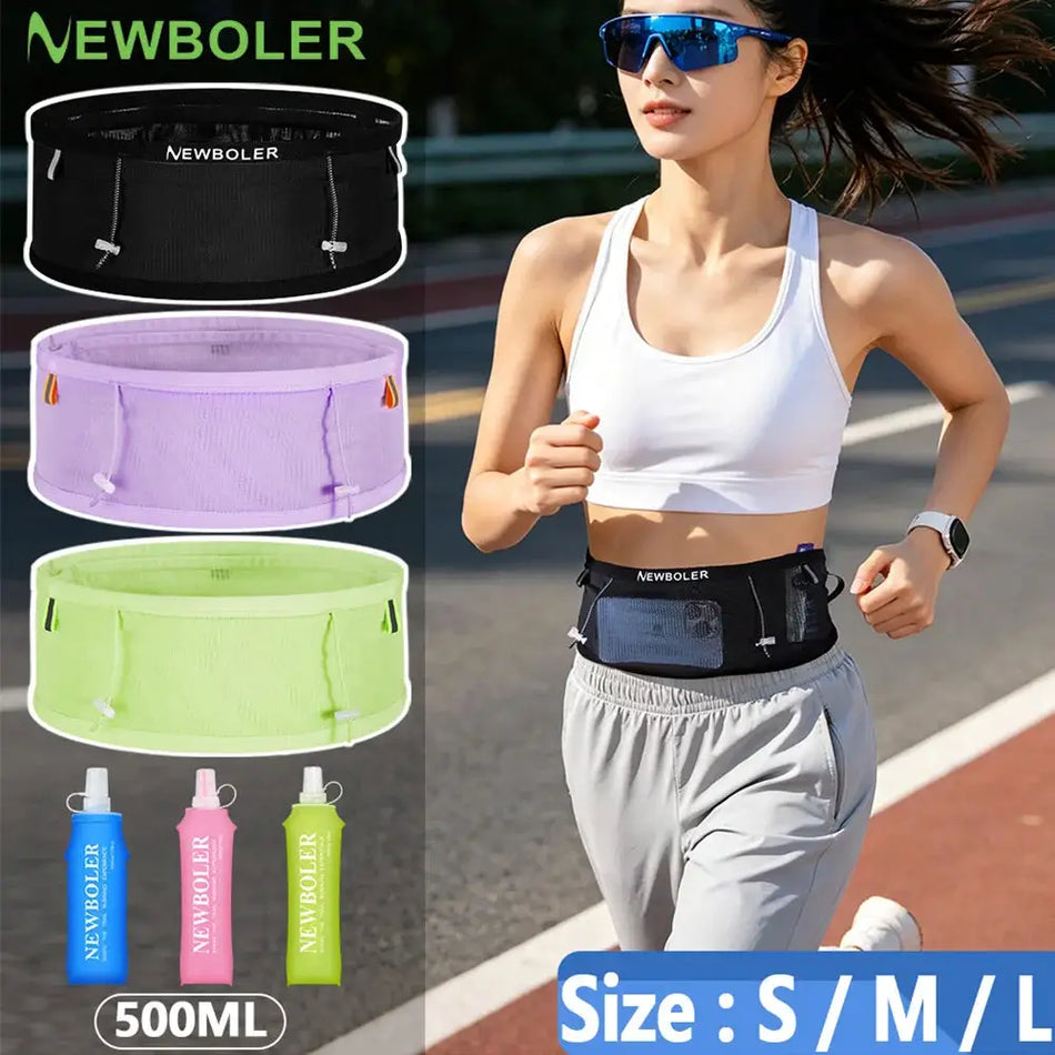 Elastic Sports Waist Bag with Phone Pocket for Running by InterCyprus Trading Ltd