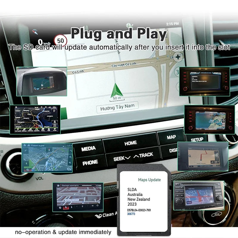 Suzuki Navigation SD Card 2023 Australia NZ &ndash; Updated Maps