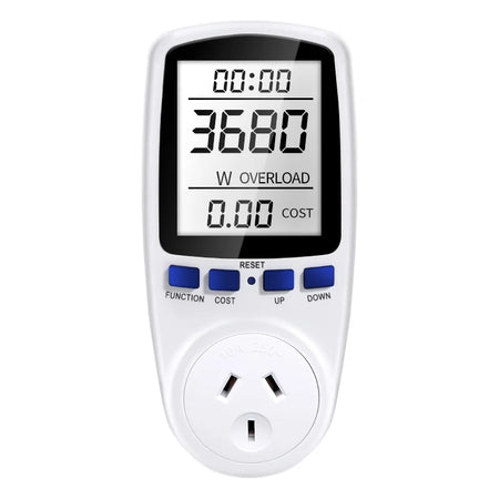 AC Digital Power Meter Wattmeter - Energy Usage Monitor AU PLUG 1