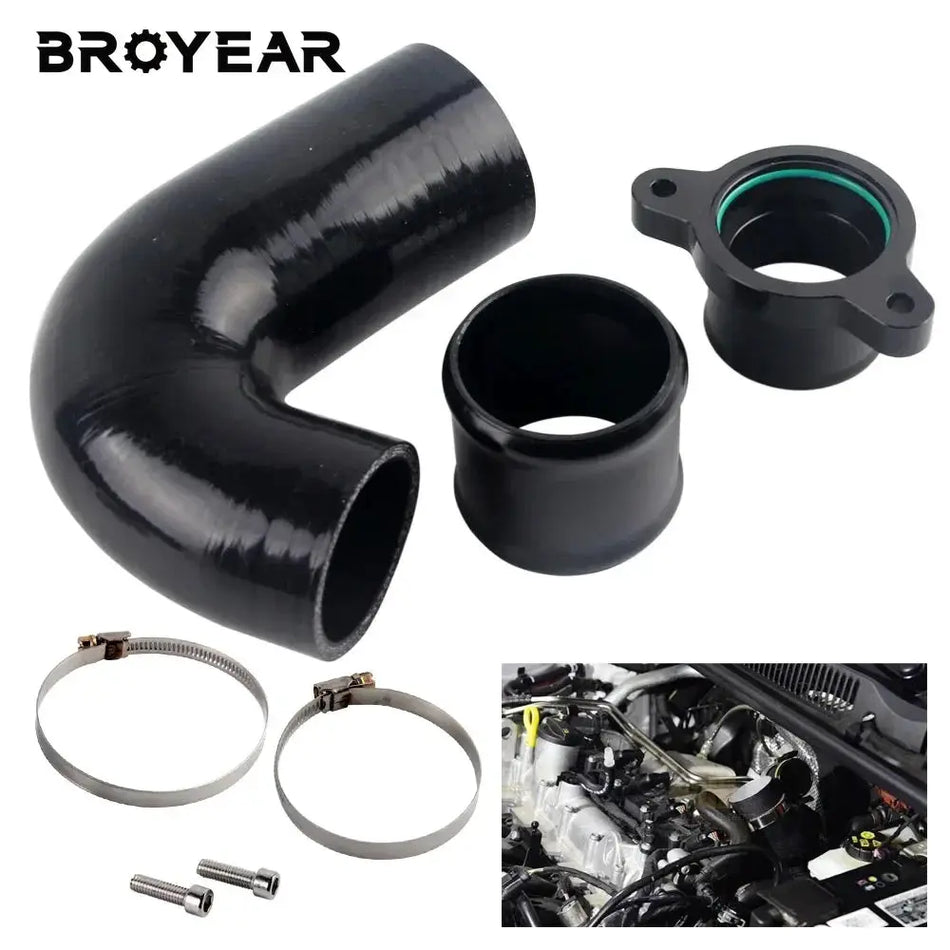 Aluminum Turbo Intake Pipe For VW Golf MK7 Audi A3 Octavia EA211 by InterCyprus Trading Ltd