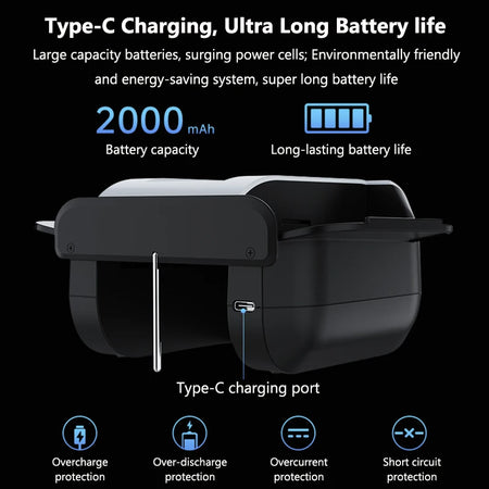 2000mAh Automatic Card Shuffler &ndash; Ultra-Long Battery Life