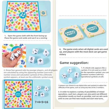 Math Thinking Board Games &ndash; Educational Arithmetic Games