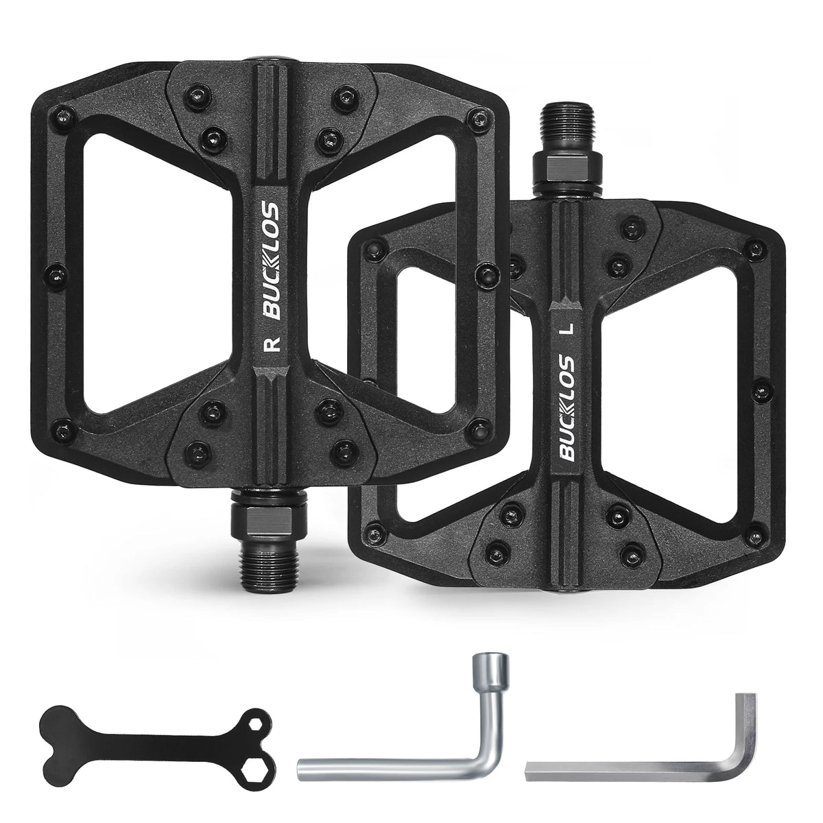 bucklos pedale Bucklos C680 Ultralight MTB Flat Pedals
