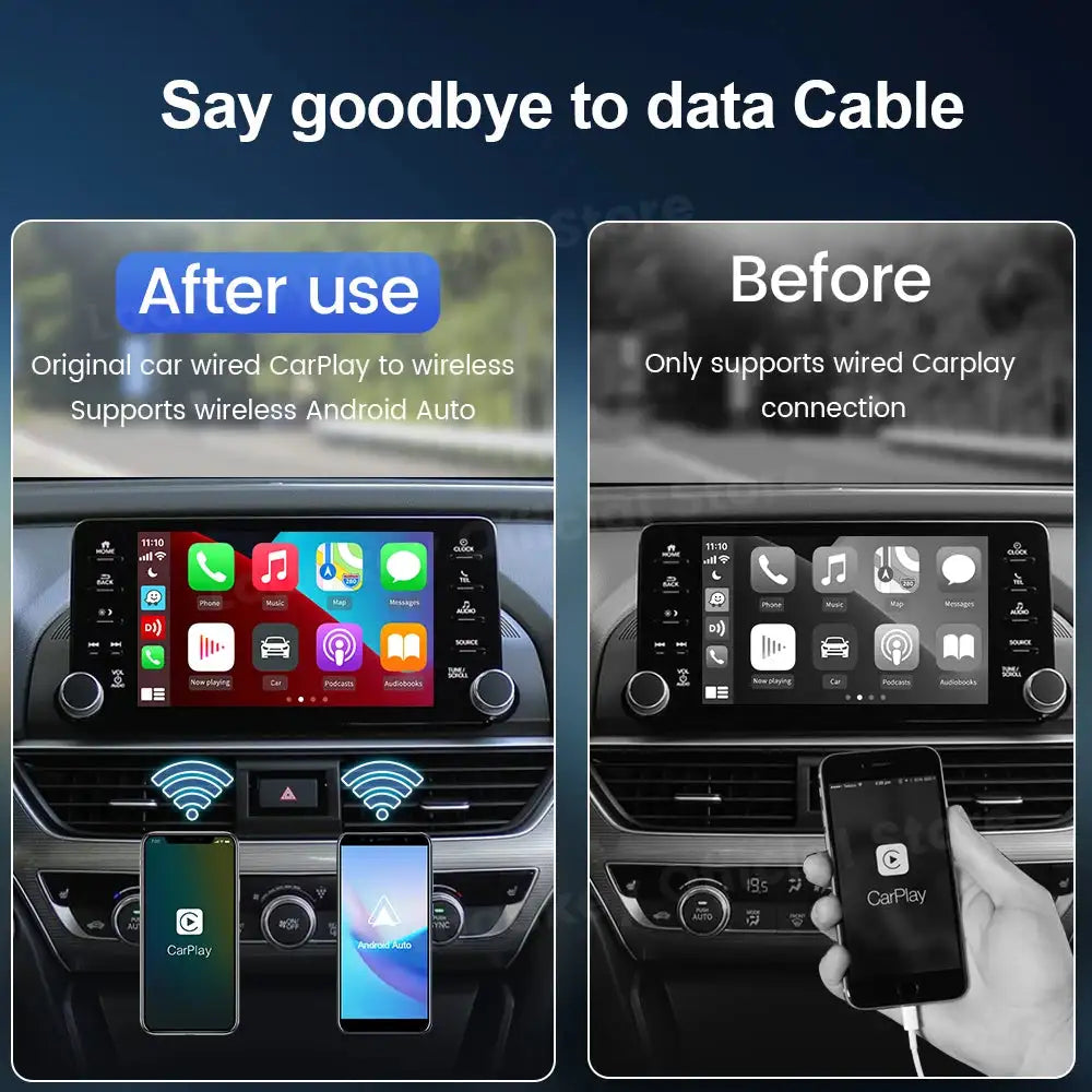 Carlinkit 3.0 And 4.0 Wireless CarPlay Android Auto Box