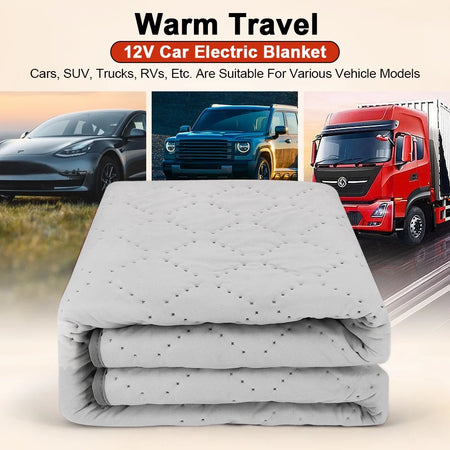 12V Car Electric Heating Blanket &ndash; All Winter Warmth
