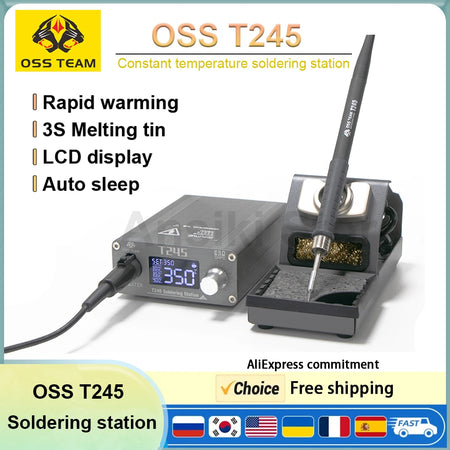 OSS T245 Solder Station - 130W Constant Temperature