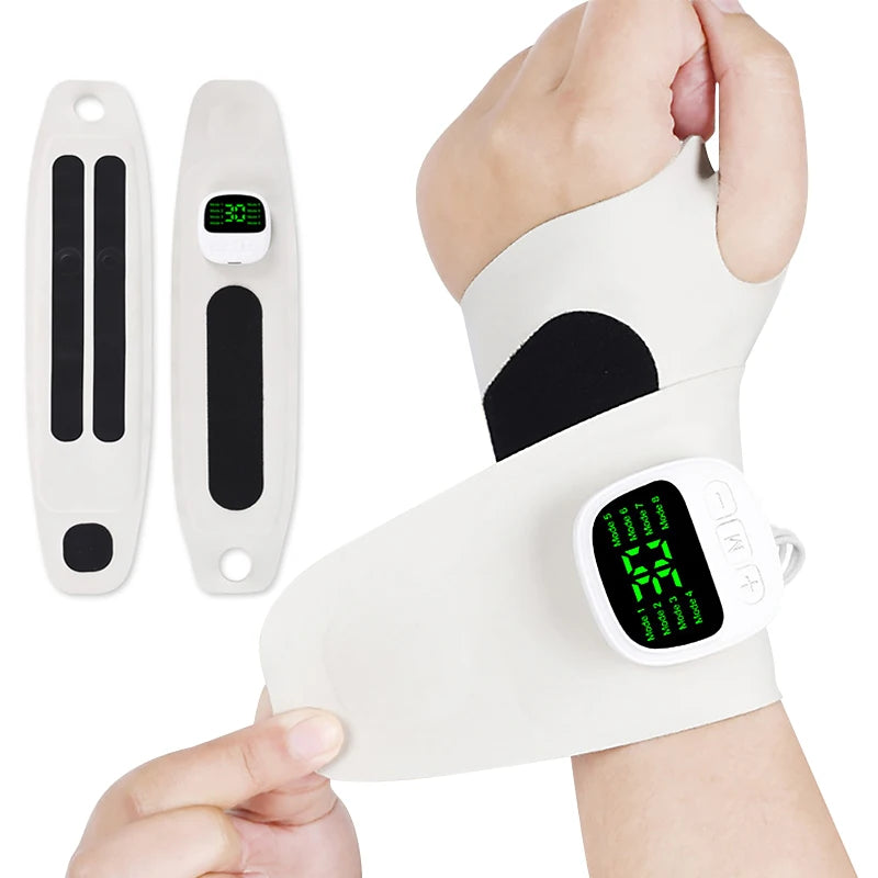 8 Modes 30 Levels Wrist Massager &ndash; Rechargeable Relief