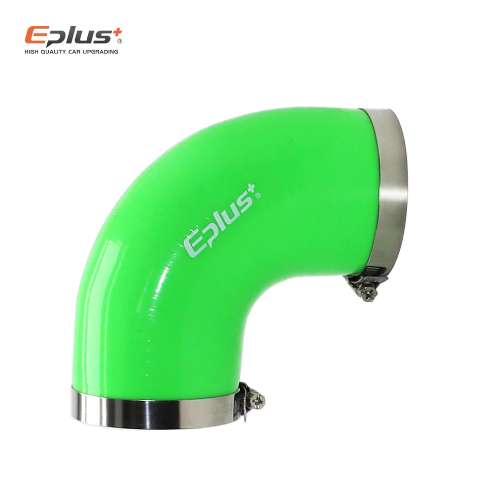 Универсальный силиконовый трубопроводный шланг 90 градусов соединитель для автомобильного интеркулера зеленый