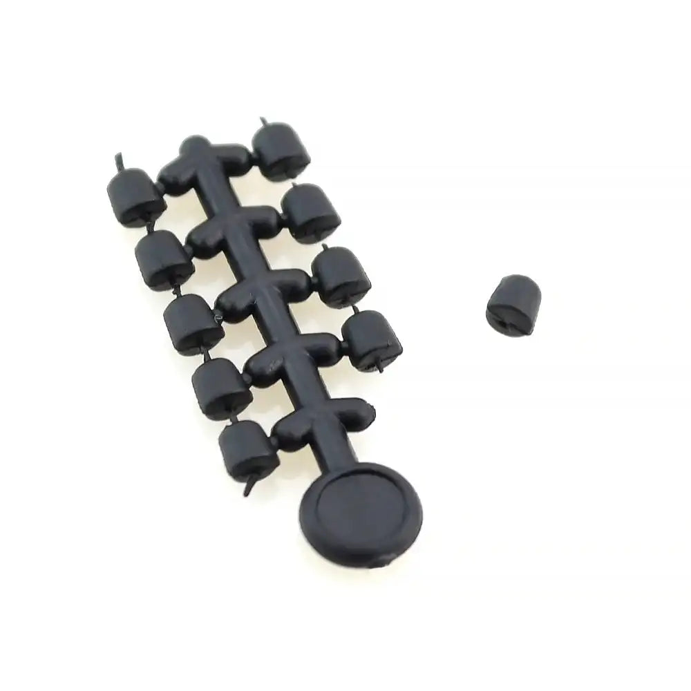 Carp Fishing 50Pcs Rubber Beads Hook Stops For Chod Rigs