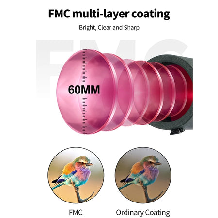 25-75x60 Zoom Monocular Spotting Scope &ndash; Bak4 Prism