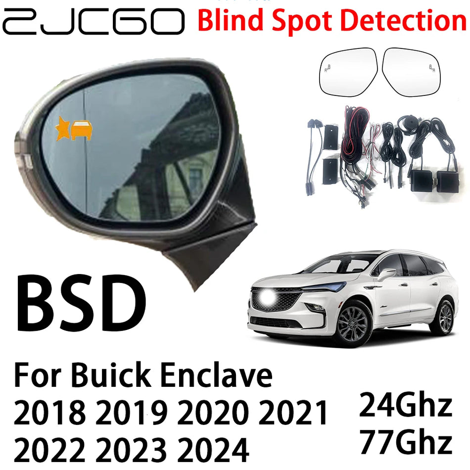 Sistema di allerta radar BSD della Buick Enclave, avviso di sicurezza per la rilevazione dell'angolo cieco