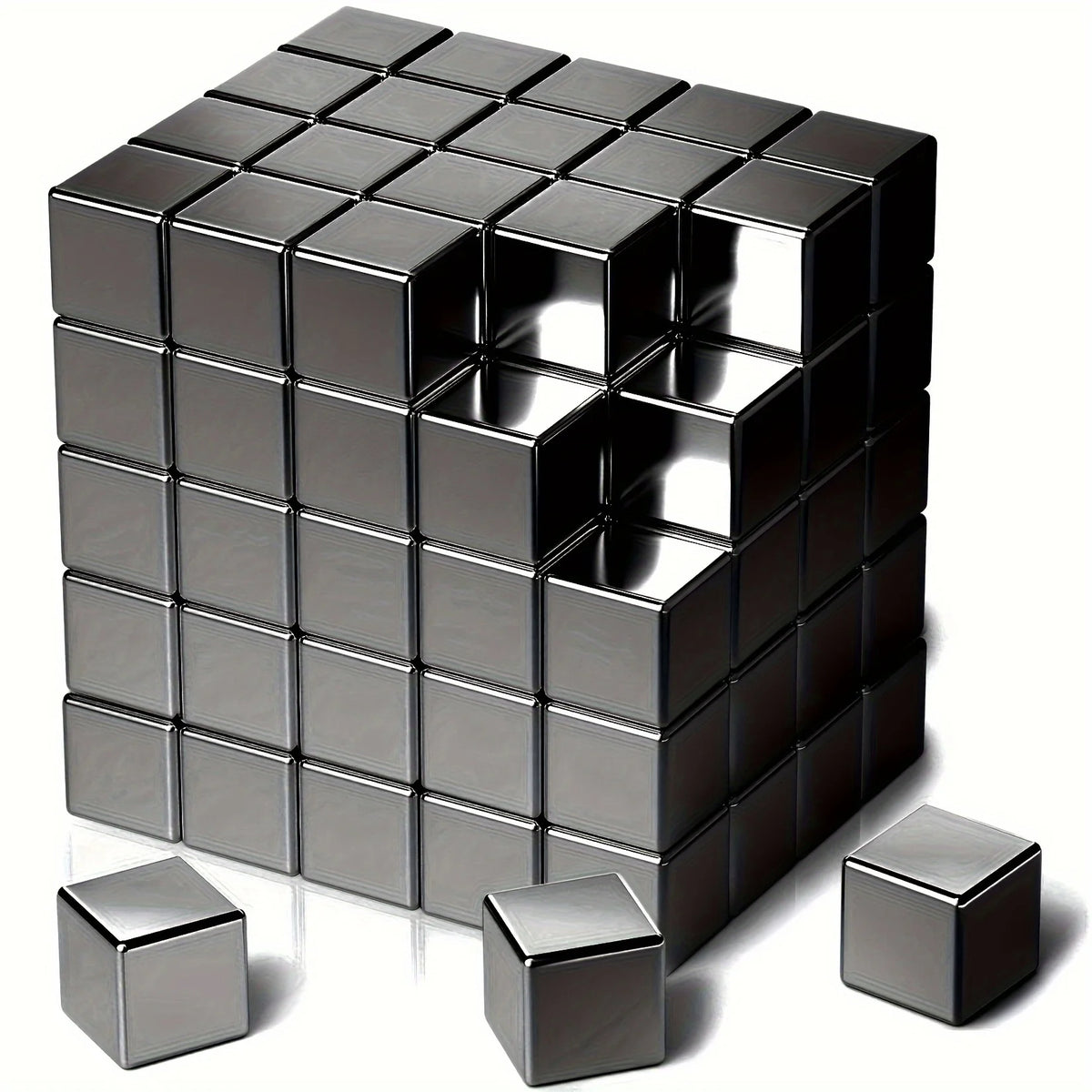 Powerful Square Magnets for Home &amp; Office Use 5x5x5-50PCS