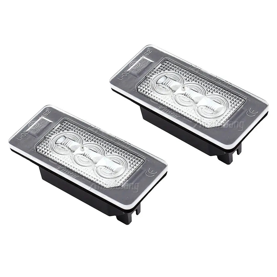 Φώτα LED Πινακίδας T10 W5W Λευκά για VW Golf MK6 MK7 Passat Audi A3