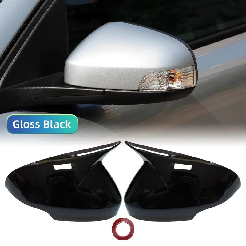 Exterior Rearview Mirror Covered with ABS Decorative Cover Modification For Volvo C30 C70 S40 S60 V40 V50 V70 2008- 2010 by InterCyprus Trading Ltd