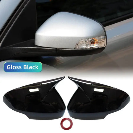 Exterior Rearview Mirror Covered with ABS Decorative Cover Modification For Volvo C30 C70 S40 S60 V40 V50 V70 2008- 2010 by InterCyprus Trading Ltd