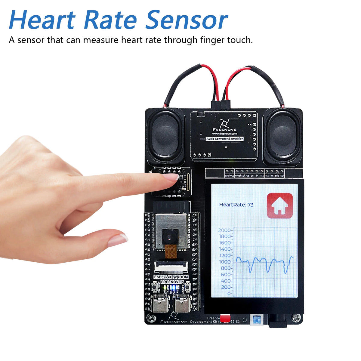 Freenove Development Kit for ESP32-S3 CAM &ndash; Advanced Wireless Learning Experience