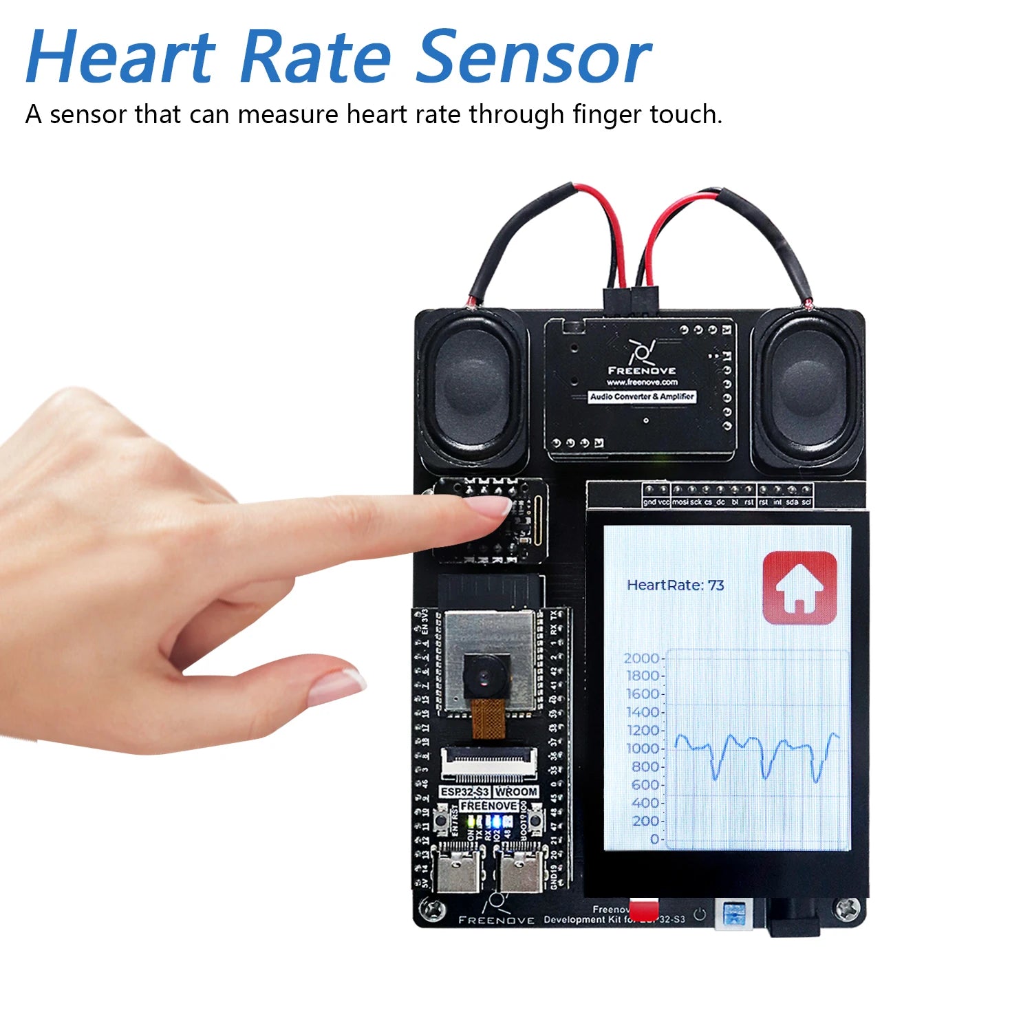 Freenove Development Kit for ESP32-S3 CAM &ndash; Advanced Wireless Learning Experience