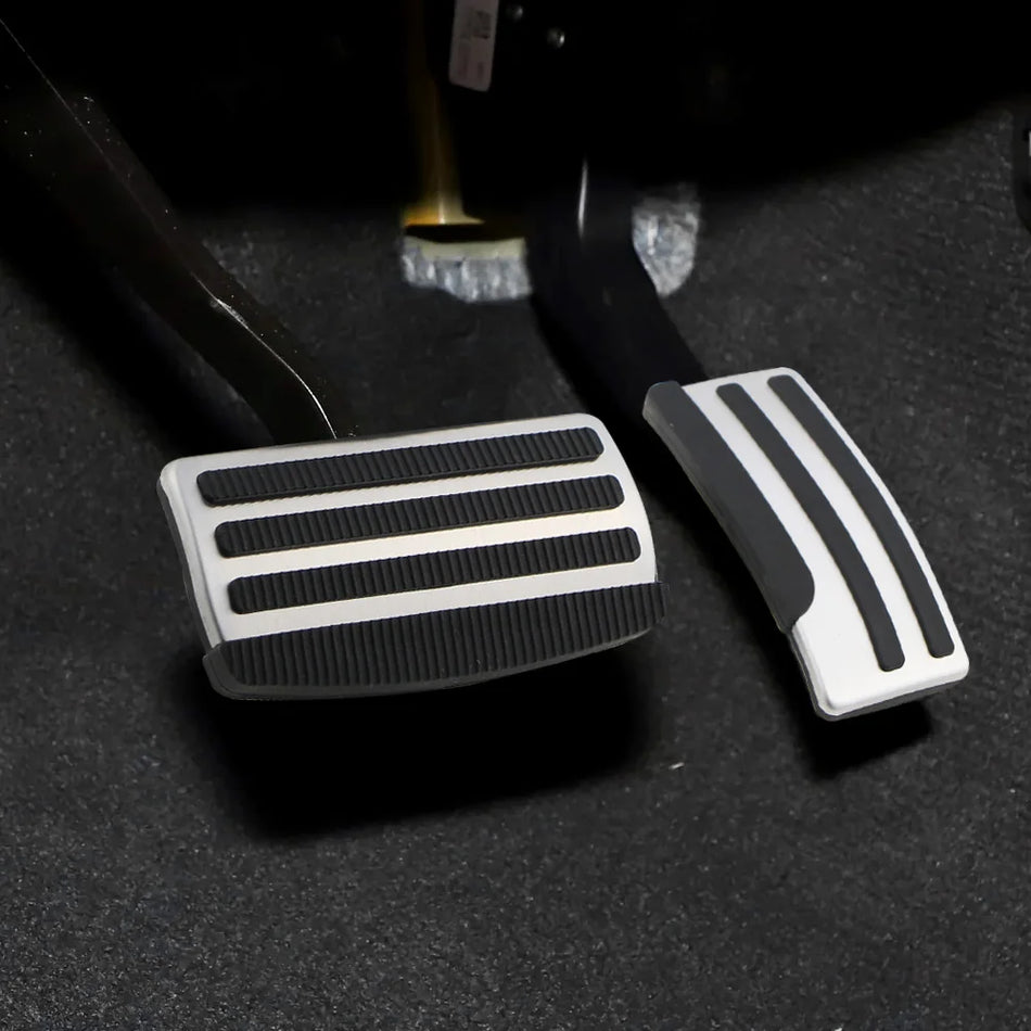 Nissan Navara Terra Xterra Stainless Steel Pedal Covers for Gas and Brake