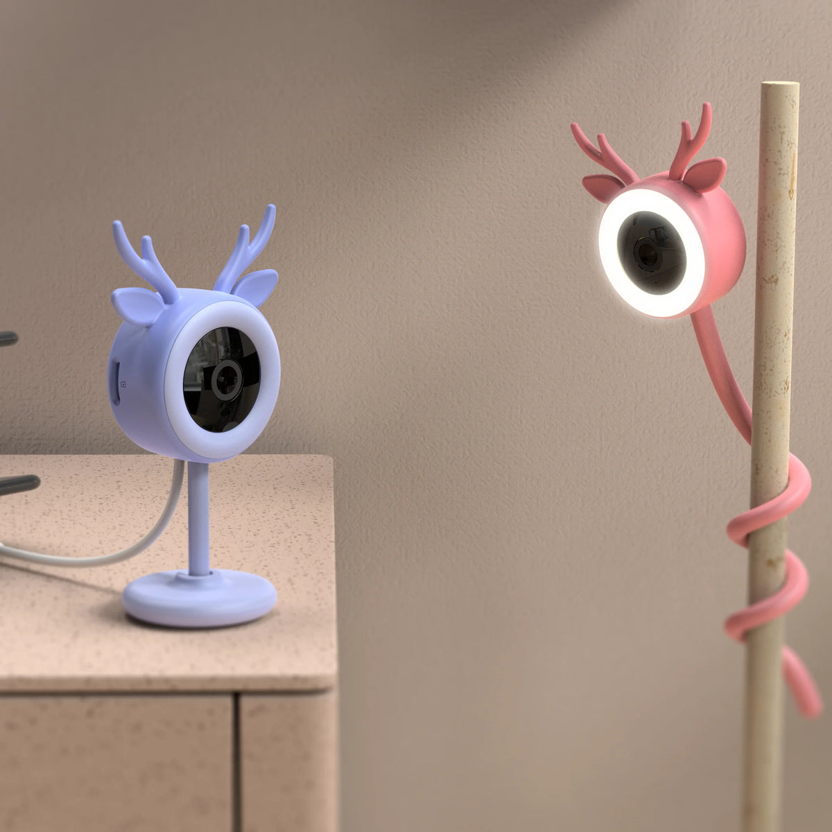 2K HD Wireless Baby Monitor with Cloudedge App &amp; Night Vision