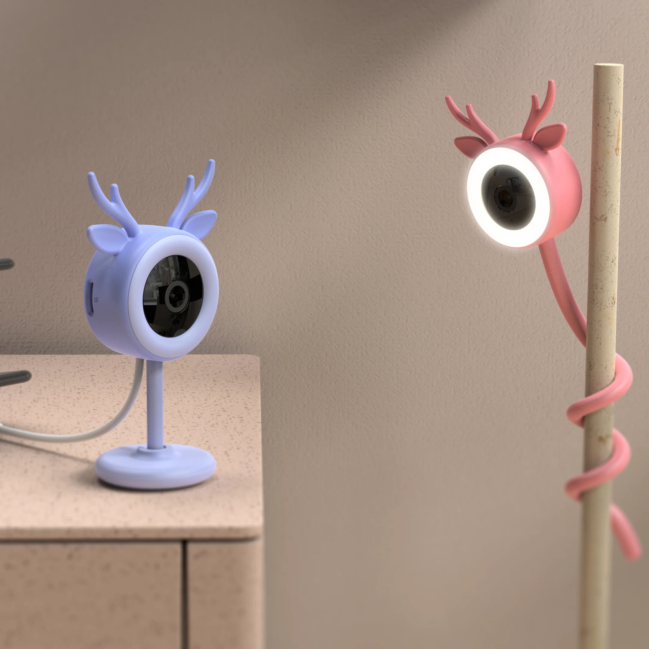 2K HD Wireless Baby Monitor with Cloudedge App &amp; Night Vision