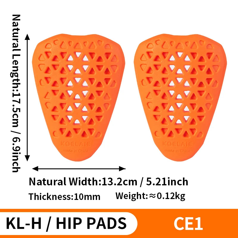 Universal Built-In Protective Gear &ndash; CE Certified Safety CE1 Hip pads