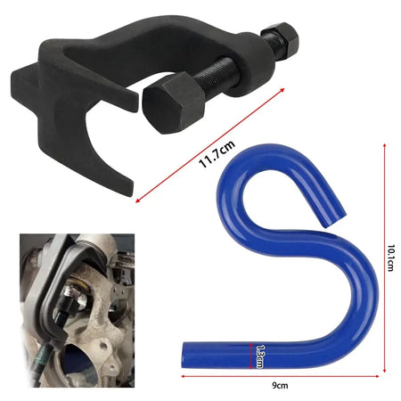 6007 Lower Control Arm Prying Tool & 25112 Ball Joint Separator Suspension Specialty Bushing Tool Kit for Cars Trucks SUVs by InterCyprus Trading Ltd