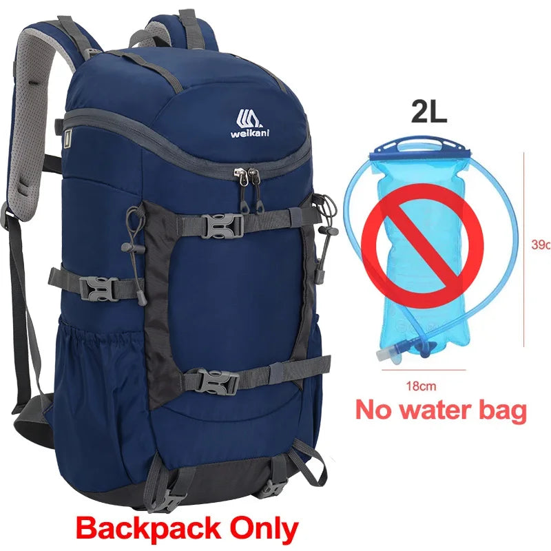 Hydration Backpack For Hiking And Cycling &ndash; Lightweight Deep Blue Bag