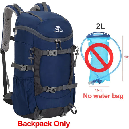 Hydration Backpack For Hiking And Cycling &ndash; Lightweight Deep Blue Bag