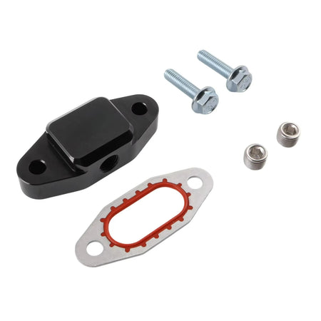 6061 T6 Aluminum Block Off Plate for Chevy GMC LS Gen III IV With Ports by InterCyprus Trading Ltd