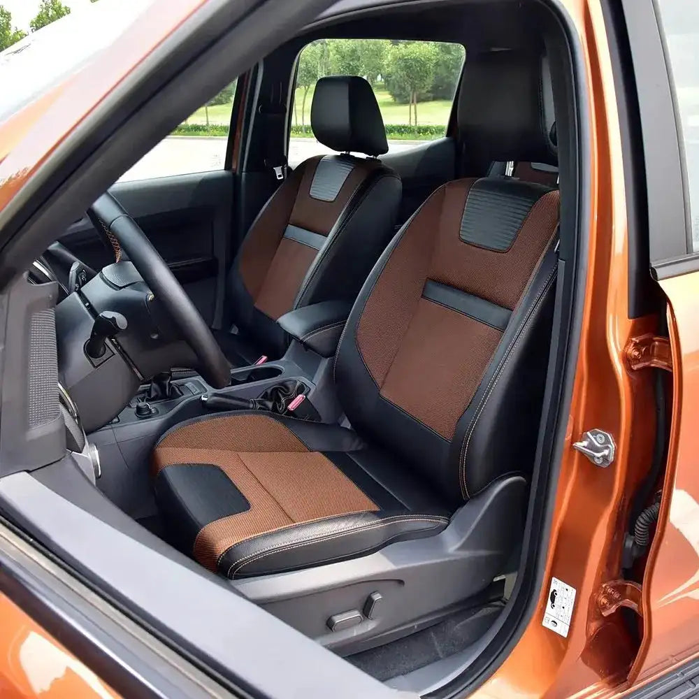 Ford Ranger Nappa Leather Front Seat Covers For 2 Seats